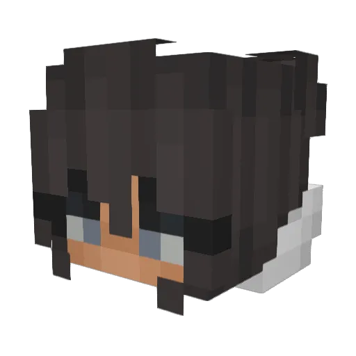 taylakh Minecraft avatar head, 3D render