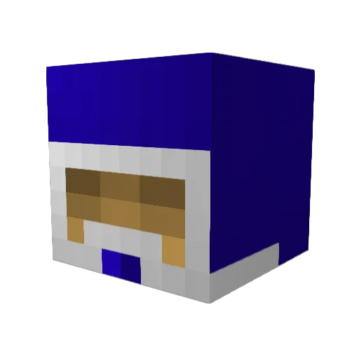 taylol Minecraft avatar head, 3D render