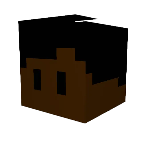 taylor7321 Minecraft avatar head, 3D render