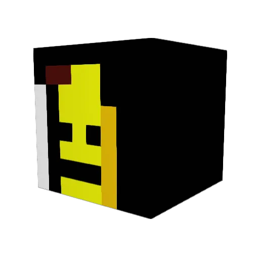 tayloreatsrocks Minecraft avatar head, 3D render