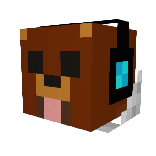 taylorr578 Minecraft avatar head, 3D render