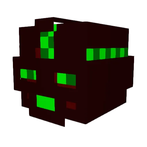 tayrock99 Minecraft avatar head, 3D render