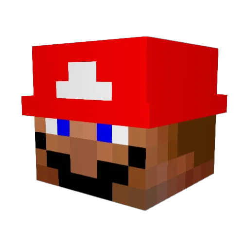 tazar111 Minecraft avatar head, 3D render