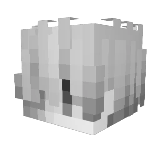 tazik999ya Minecraft avatar head, 3D render