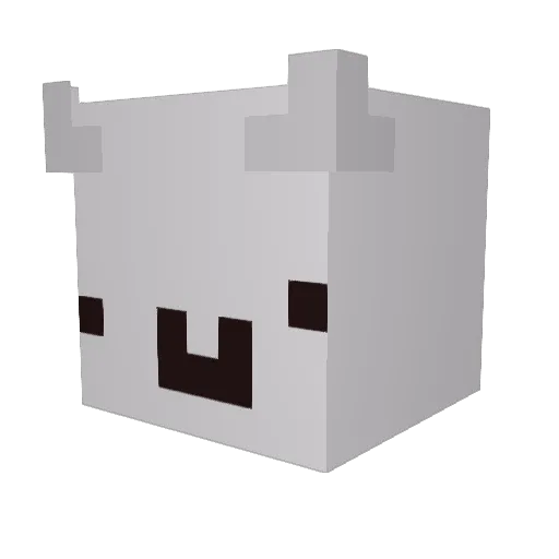 tazxd Minecraft avatar head, 3D render