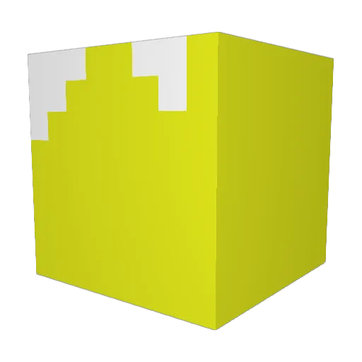tb3dog Minecraft avatar head, 3D render