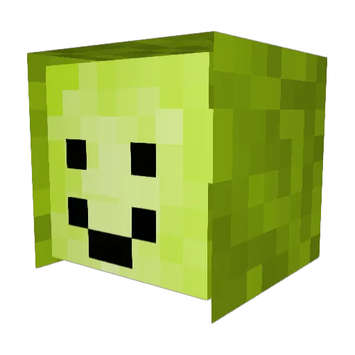 tb_ax Minecraft avatar head, 3D render