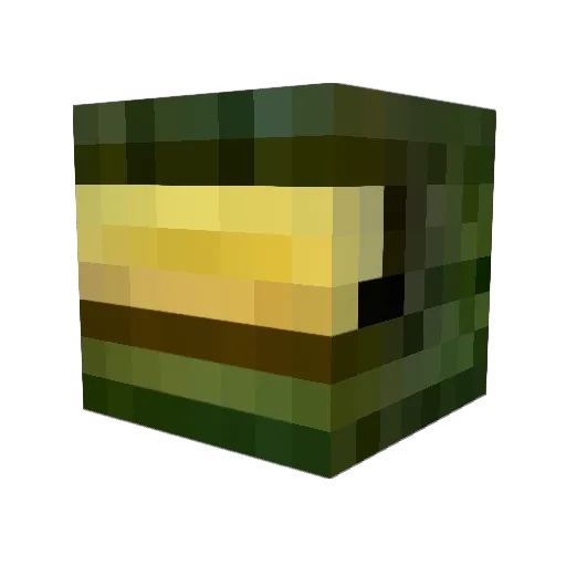 tbb58 Minecraft avatar head, 3D render