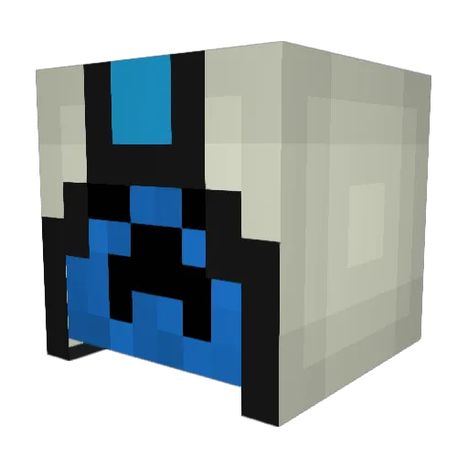 tbhintz Minecraft avatar head, 3D render