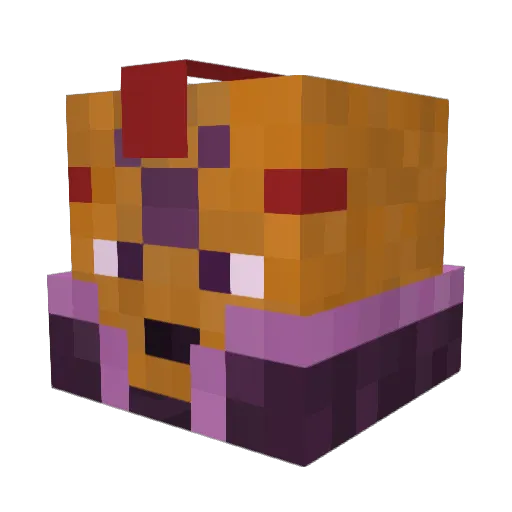 tbhride Minecraft avatar head, 3D render