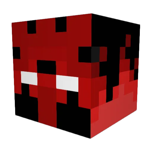 tbhtyty Minecraft avatar head, 3D render