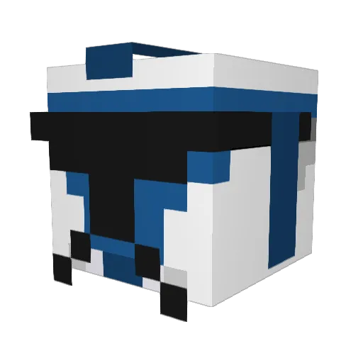 tbone02__ Minecraft avatar head, 3D render