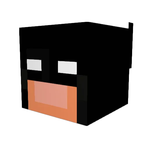 tbone5003 Minecraft avatar head, 3D render