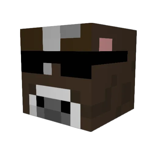 tbone6338 Minecraft avatar head, 3D render