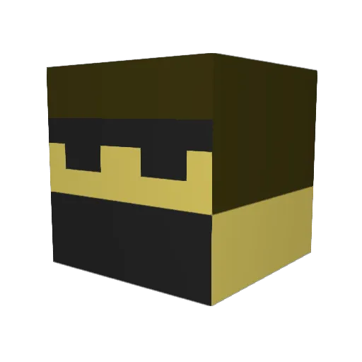 tbone68 Minecraft avatar head, 3D render