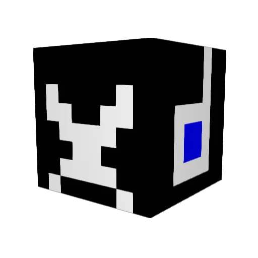 tboss301 Minecraft avatar head, 3D render