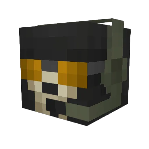 tbridegam1 Minecraft avatar head, 3D render