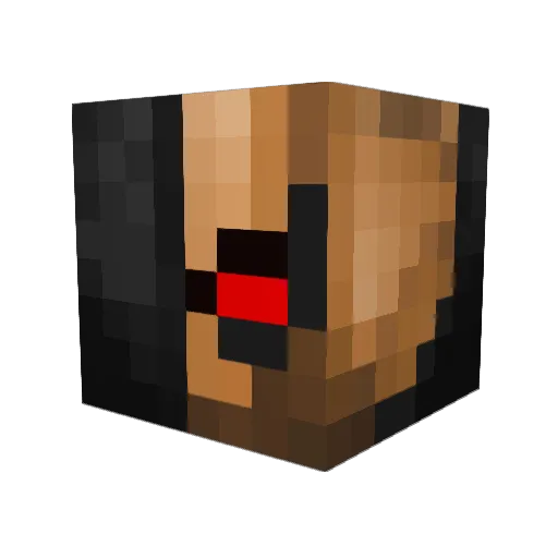 tbskate45 Minecraft avatar head, 3D render
