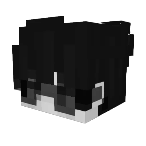 tbsu Minecraft avatar head, 3D render