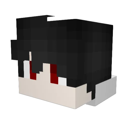 tby32456 Minecraft avatar head, 3D render