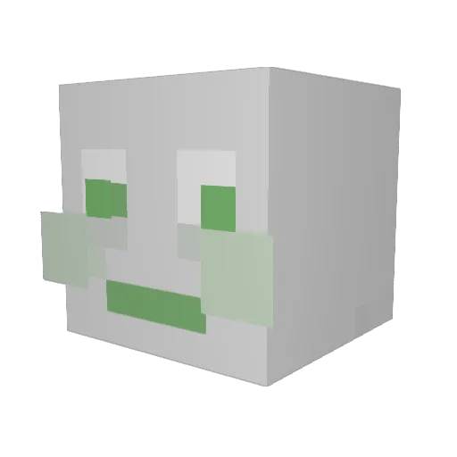 td0ugland Minecraft avatar head, 3D render