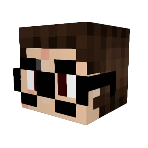 tdizzle531 Minecraft avatar head, 3D render