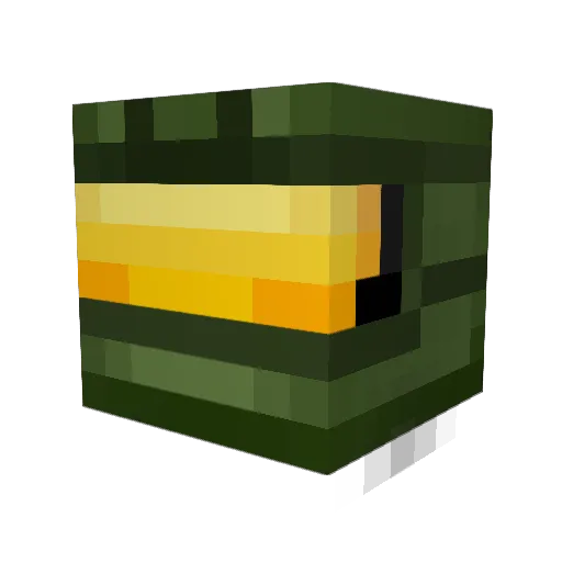 tdog1016 Minecraft avatar head, 3D render