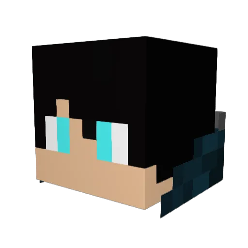 tdog10tdog Minecraft avatar head, 3D render