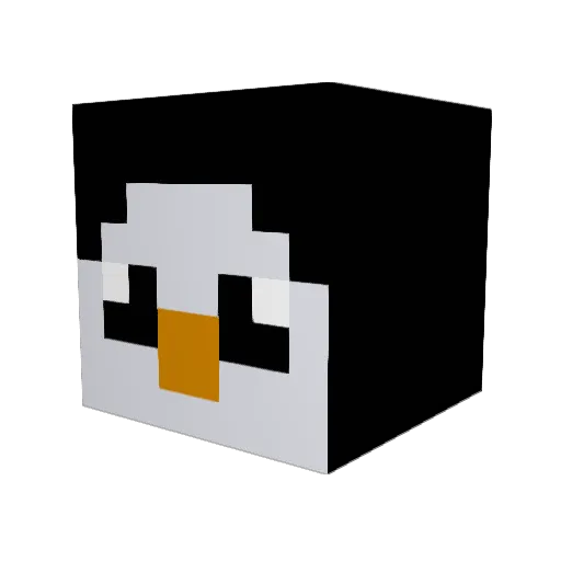 tdoggyt Minecraft avatar head, 3D render