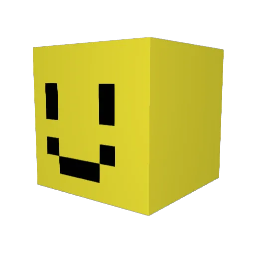 tea10_ Minecraft avatar head, 3D render