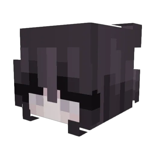 tea_685 Minecraft avatar head, 3D render
