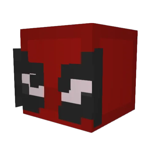 tea_j_06 Minecraft avatar head, 3D render