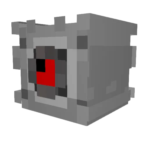 teach1945 Minecraft avatar head, 3D render
