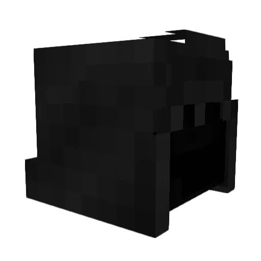 teagoz Minecraft avatar head, 3D render