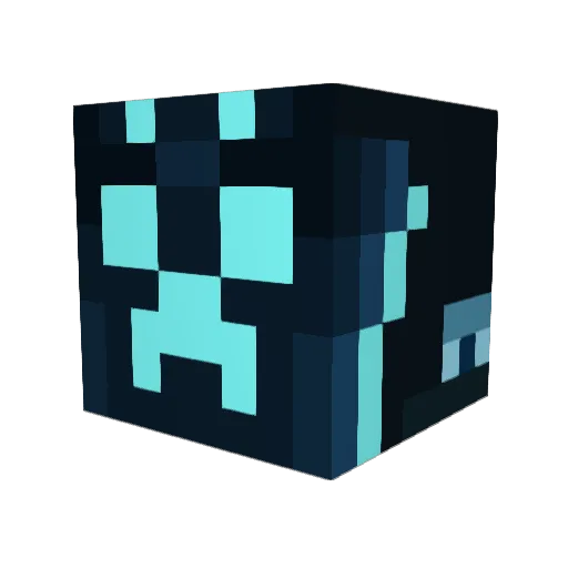 teajob123 Minecraft avatar head, 3D render