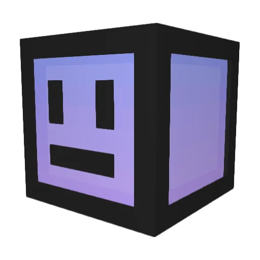 tealz Minecraft avatar head, 3D render