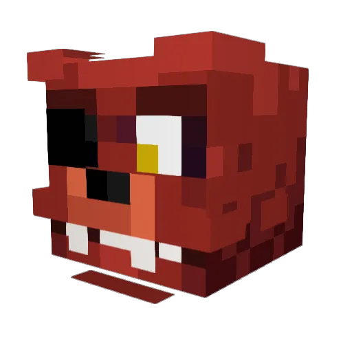 team_t3ddy Minecraft avatar head, 3D render