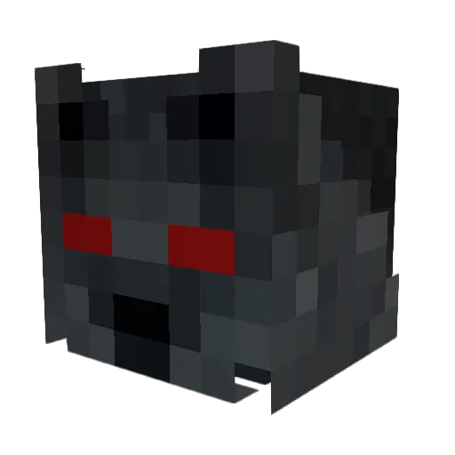 teamoluisa Minecraft avatar head, 3D render