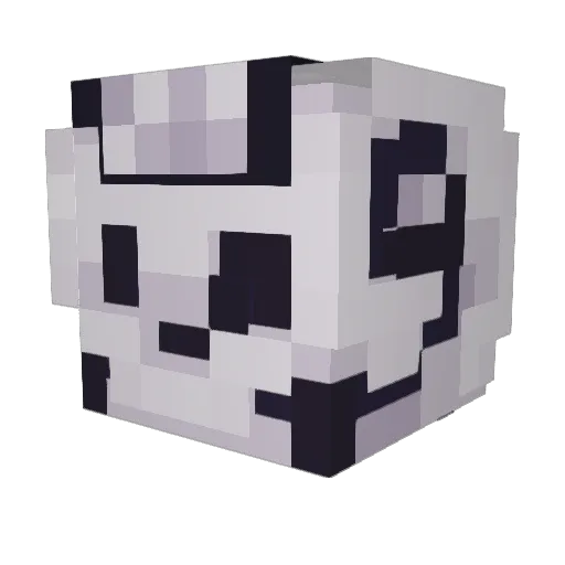 tearmeaway Minecraft avatar head, 3D render