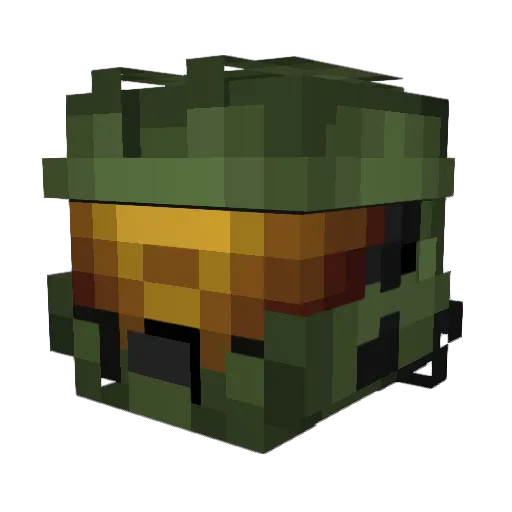 technikfischer Minecraft avatar head, 3D render