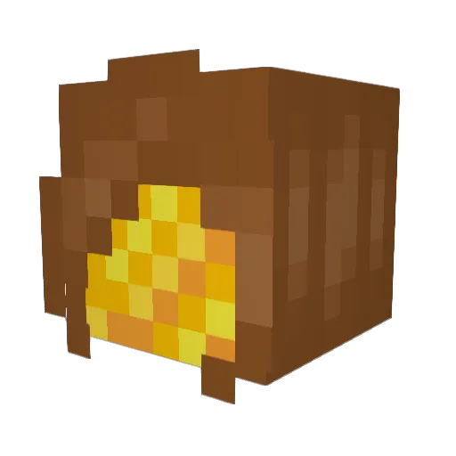 technocapes Minecraft avatar head, 3D render