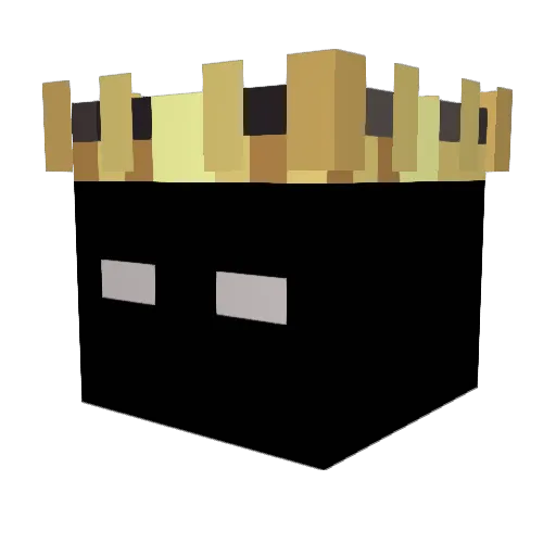 ted12321 Minecraft avatar head, 3D render