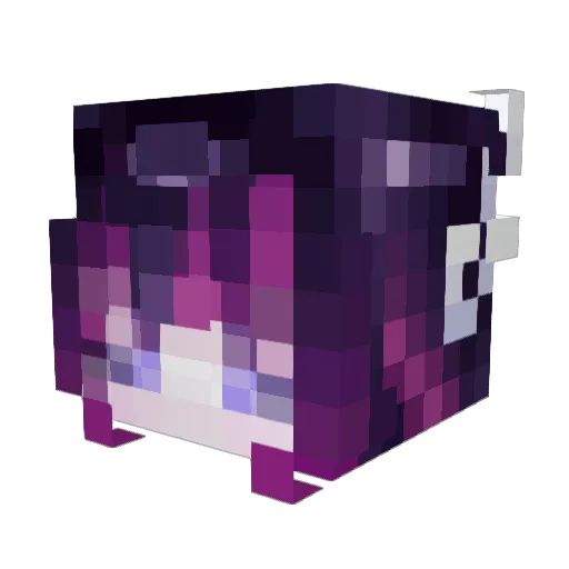teddykomi Minecraft avatar head, 3D render