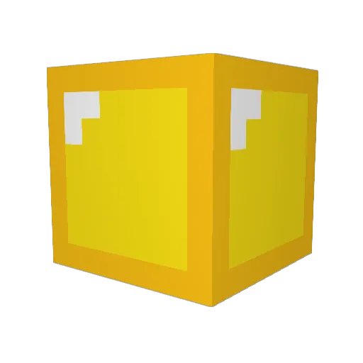 teddymhf Minecraft avatar head, 3D render