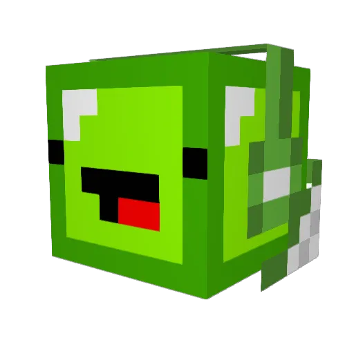 tedgoalie Minecraft avatar head, 3D render
