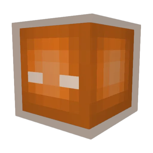 teditex Minecraft avatar head, 3D render
