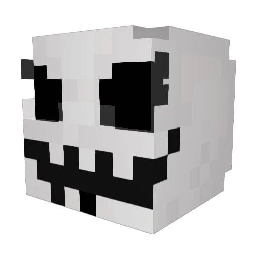 teebee606 Minecraft avatar head, 3D render
