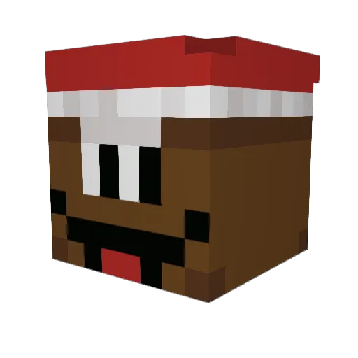 teedizzle78 Minecraft avatar head, 3D render