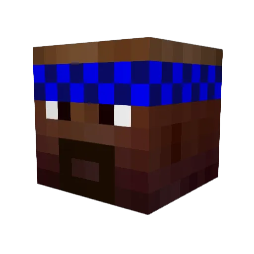 teehee223 Minecraft avatar head, 3D render