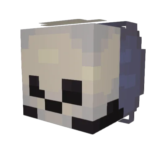 teejaydeeeeee Minecraft avatar head, 3D render